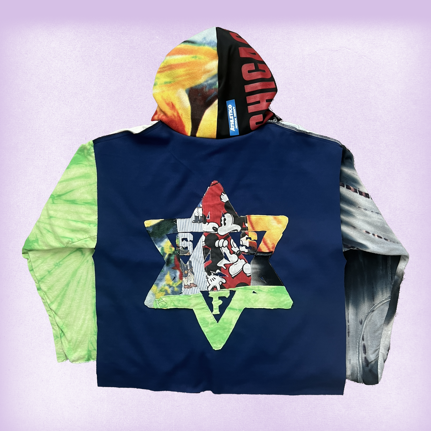 Patchwork Starship Hoodie