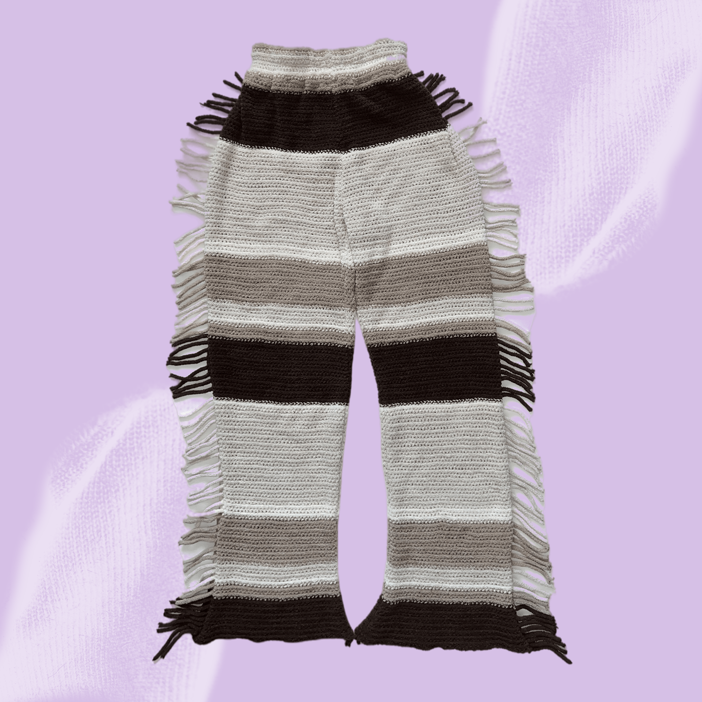 Striped Crochet Set