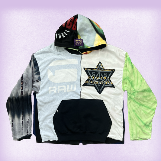 Patchwork Starship Hoodie